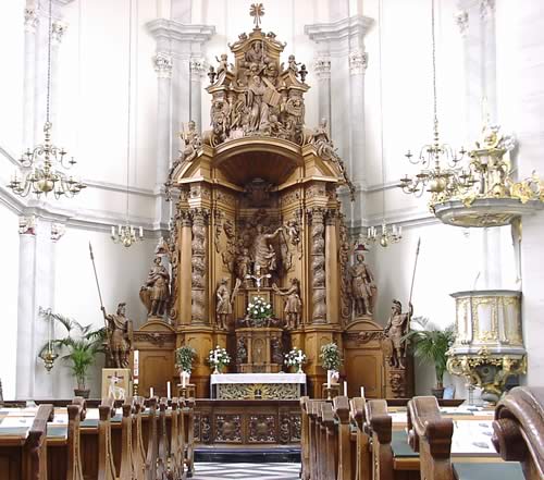 Der Machaberaltar in  St. Maria in der Kupfergasse - © Gerd Franke