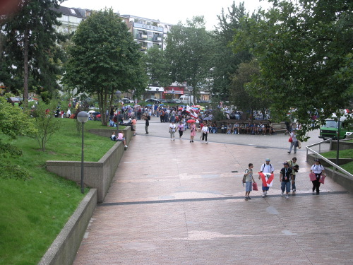 15:29 Uhr: Pilgertreff am Ebertplatz - © gf 2005