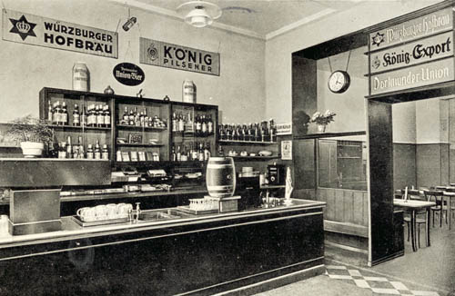 Restaurant Peter Spitz in den spten 1930er Jahren - © Sammlung gf